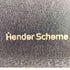 エンダースキーマ Hender Scheme Wallet DE-RC-WLT Cow Leather カウレザー 二つ折り 財布 メンズ