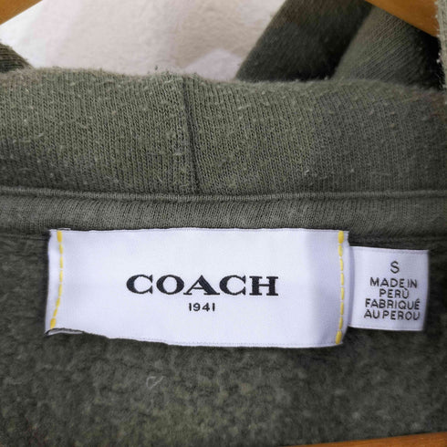 コーチ COACH 恐竜プリント プルオーバーパーカー メンズ import:S