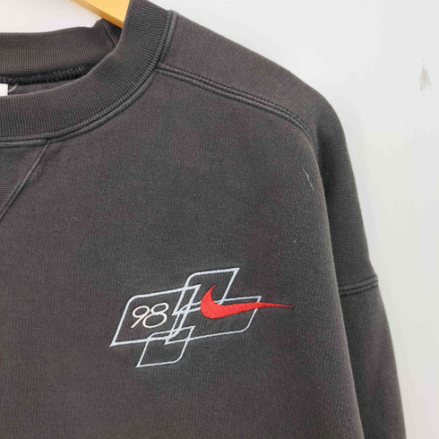 ナイキ NIKE 90s 白タグ 刺繍 クルーネックスウェット メンズ import:L