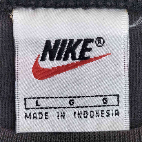 ナイキ NIKE 90s 白タグ 刺繍 クルーネックスウェット メンズ import:L