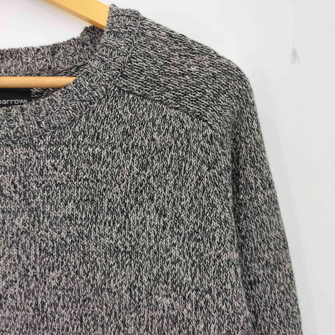 クラフトアンドバロー Croft&Barrow 90s ラグラン メランジコットンニット メンズ import:L