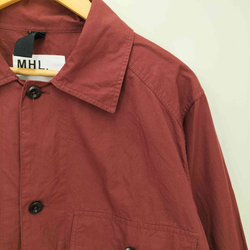 エムエイチエル MHL. 24AW WASHED COTTON SHIRTING メンズ JPN:S