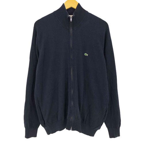 ラコステ LACOSTE ワンポイント ドライバーズニット メンズ import:XL