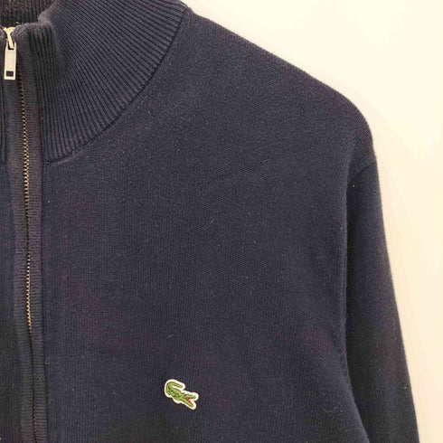 ラコステ LACOSTE ワンポイント ドライバーズニット メンズ import:XL