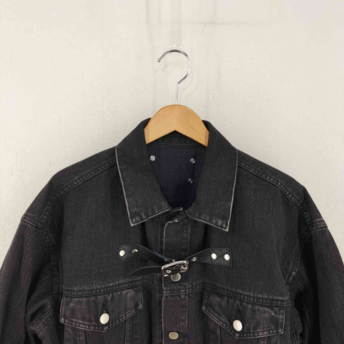 ジョンローレンスサリバン JOHN LAWRENCE SULLIVAN 20AW FRONT SIDE BELTED DENIM JACKET メンズ JPN:48