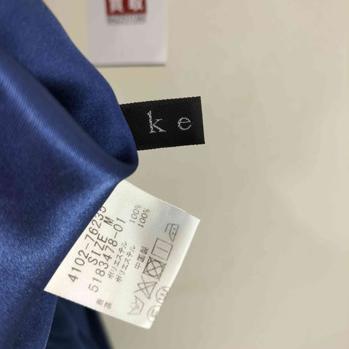 ケティー KETTY ポリエステルジョーゼットノースリロングワンピース レディース import:M