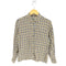 アクアスキュータム AQUASCUTUM 英国製 ギンガムチェック ダブルポケット L/S シャツ レディース 32 81CM