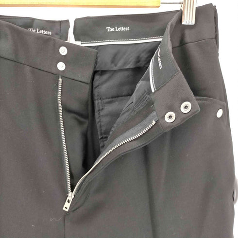 ザレターズ The Letters WESTERN WIDE TROUSERS WOOL SATIN メンズ JPN:L