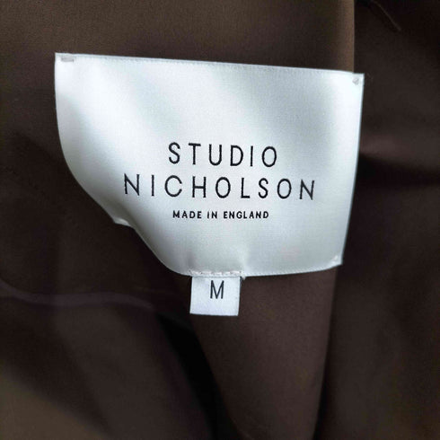 スタジオニコルソン STUDIO NICHOLSON DELUM マックコート ダブルラペル メンズ JPN:M