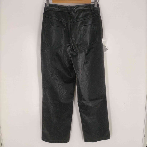 プランクプロジェクト PRANK PROJECT Multi Fabric Faux Leather Pants レディース 36