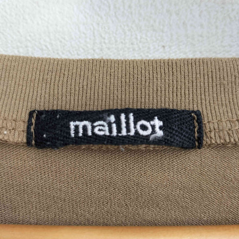 マイヨ maillot テールカット アシンメトリー 半袖 カットソー レディース JPN:0
