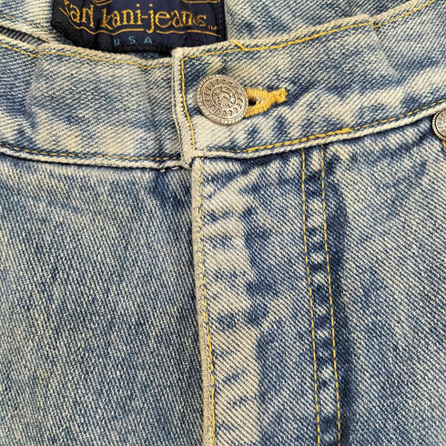 カールカナイ Karl Kani USA ワイドバギーデニム カットオフ メンズ US:32-33