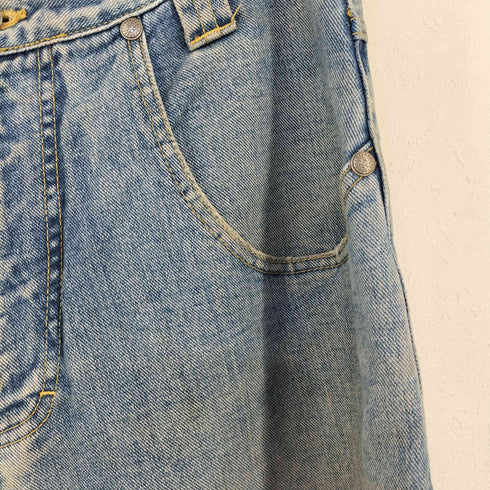 カールカナイ Karl Kani USA ワイドバギーデニム カットオフ メンズ US:32-33