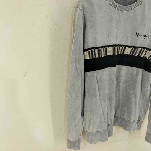 デシグアル Desigual 横装飾柄入り コットンセーター メンズ import:S
