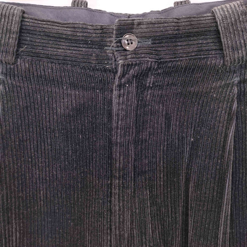H・L HENRI CHAPUIS タック コーデュロイ テーパードパンツ メンズ