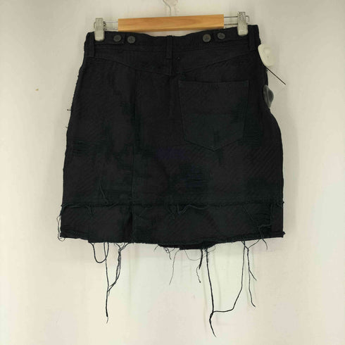 ヴィヴィアンウエストウッド アングロマニア Vivienne Westwood ANGLOMANIA Distressed Short Skirt レディース UK:28-29