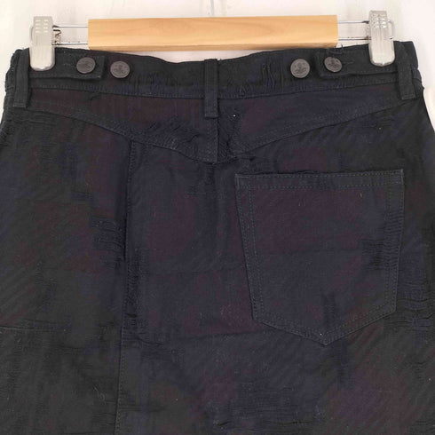 ヴィヴィアンウエストウッド アングロマニア Vivienne Westwood ANGLOMANIA Distressed Short Skirt レディース UK:28-29