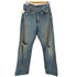 リーバイス Levis 504 ボタン裏359 95年製 色落ち加工 バギーデニムパンツ メンズ 30×36