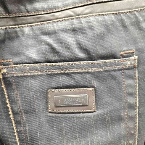 アルマーニコレツィオーニ ARMANI COLLEZIONI J40 レギュラーフィット ボタンフライデニムパンツ メンズ US:32-33