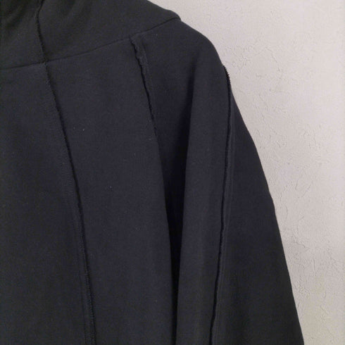ノーアイディーブラック NO ID.BLACK マルチシームフーデッドパーカ メンズ ONE SIZE