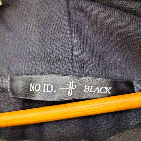ノーアイディーブラック NO ID.BLACK マルチシームフーデッドパーカ メンズ ONE SIZE