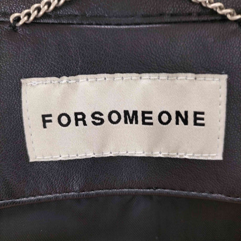 フォーサムワン FORSOMEONE HIROKI TSUKUDA TINS JACKET メンズ JPN:S