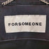 フォーサムワン FORSOMEONE HIROKI TSUKUDA TINS JACKET メンズ JPN:S
