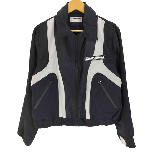 SAINT MARIA 裏地メッシュ ナイロンブルゾン メンズ