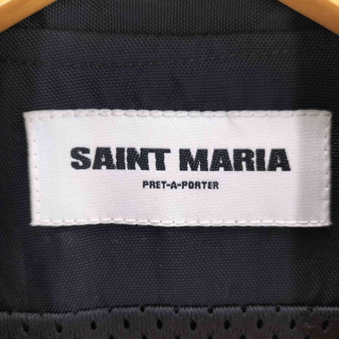 SAINT MARIA 裏地メッシュ ナイロンブルゾン メンズ