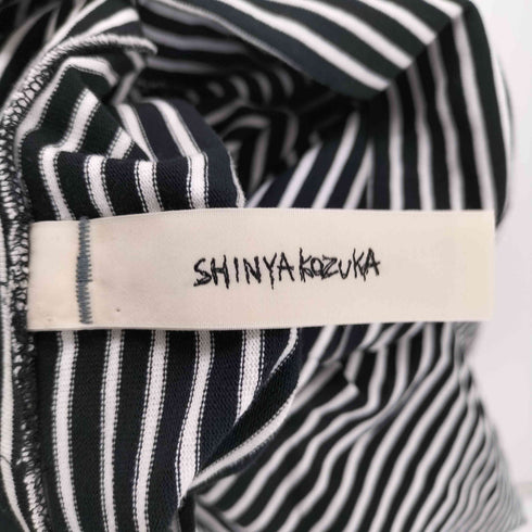 シンヤコズカ SHINYA KOZUKA LOOSE TURTLEボーダーTシャツ メンズ