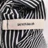 シンヤコズカ SHINYA KOZUKA LOOSE TURTLEボーダーTシャツ メンズ