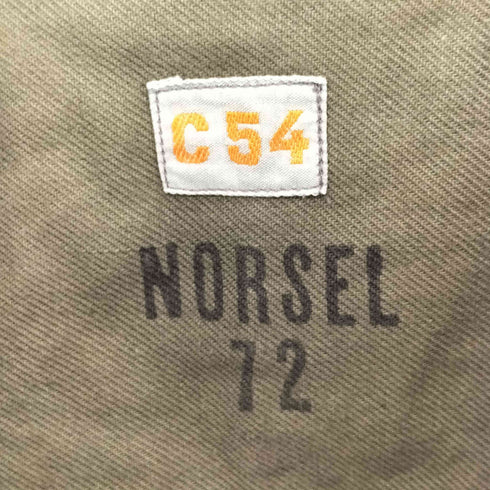 ユーロミリタリー Euro military NORSEL 72 スウェーデン軍 M59 フィールドジャケット メンズ C54