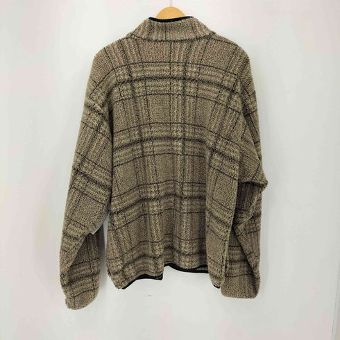 ペンフィールド Penfield 90S MADE IN USA ウィンドウペン チェック フリースジャケット メンズ import:L