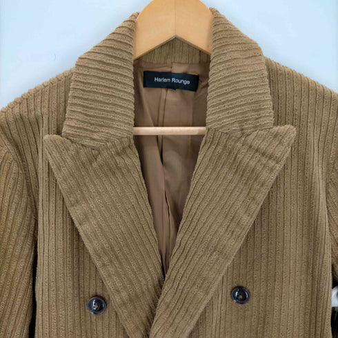 harlem rounge コーデュロイダブルチェスターコート メンズ import:L