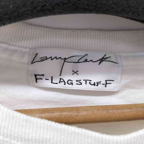 フラグスタフ F-LAGSTUF-F Larry Clark Tee フォトプリントTシャツ メンズ
