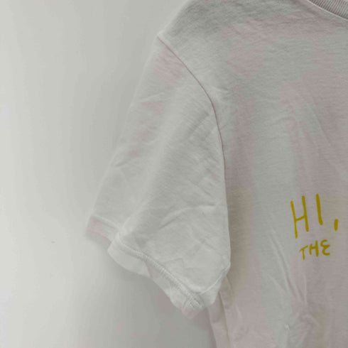 ザレターズ The Letters HI HOW ARE YOU Pocket T-shirt レディース import:S