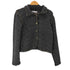ザラ ZARA 編み込み仕上げニットジャケット レディース import:S