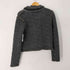 ザラ ZARA 編み込み仕上げニットジャケット レディース import:S