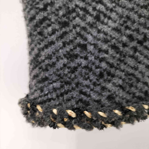 ザラ ZARA 編み込み仕上げニットジャケット レディース import:S