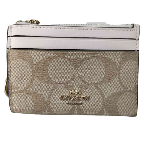 コーチ COACH ミニ スキニー ID ケース シグネチャー キャンバス レディース