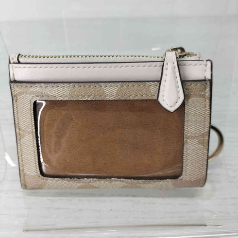 コーチ COACH ミニ スキニー ID ケース シグネチャー キャンバス レディース