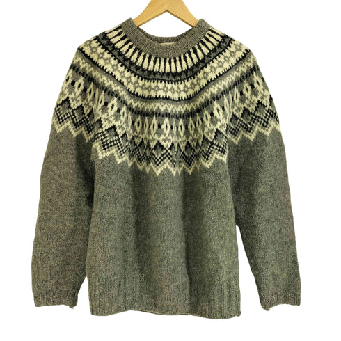 ウールリッチ WOOLRICH 90s-00s ウール100 ノルディック柄 ニット メンズ import:S