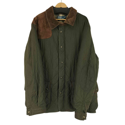 ポロバイラルフローレン Polo by RALPH LAUREN Quilted jacket キルティング ハンティングジャケット メンズ 2XLT