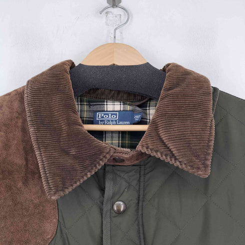 ポロバイラルフローレン Polo by RALPH LAUREN Quilted jacket キルティング ハンティングジャケット メンズ 2XLT