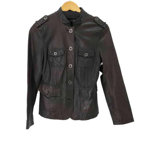 marc o'polo レザージャケット レディース DE:36