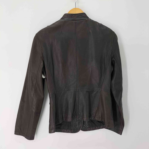 marc o'polo レザージャケット レディース DE:36