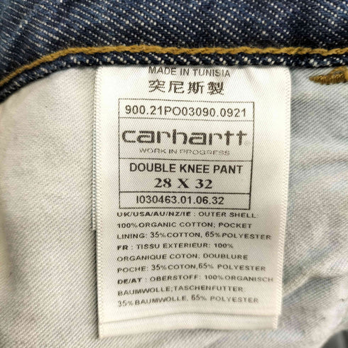カーハートワークインプログレス Carhartt WIP DOUBULE KNEE PANT メンズ 28×32