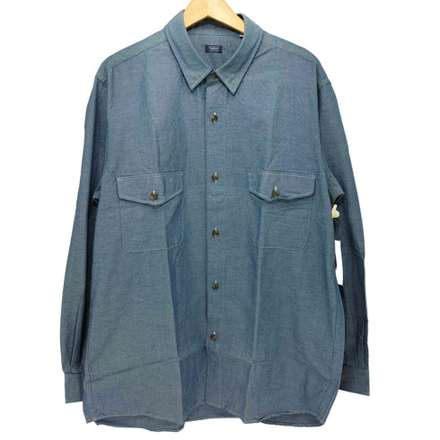 フェアファクス FAIRFAX 日本製 L/S ワークシャツ メンズ LL