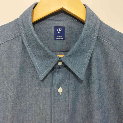 フェアファクス FAIRFAX 日本製 L/S ワークシャツ メンズ LL