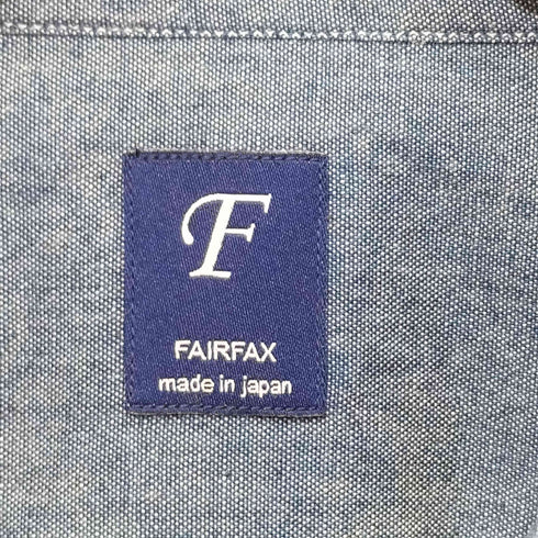 フェアファクス FAIRFAX 日本製 L/S ワークシャツ メンズ LL